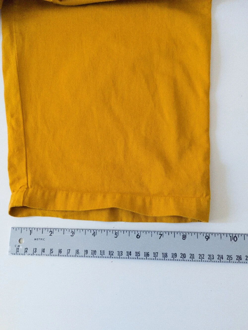Big Bud Press Mustard Heavyweight Pleated Trousers Pants XL Cotton - Picture 9 of 10